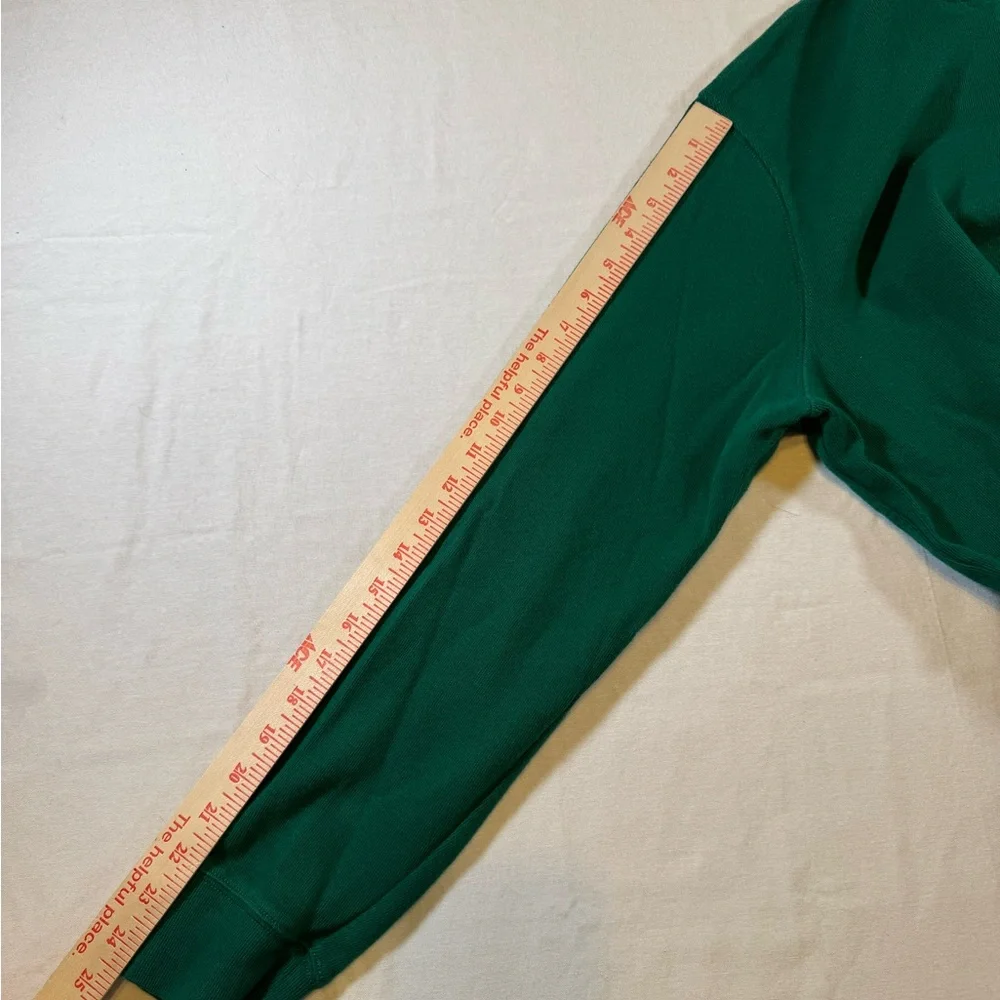Men’s Polo by Ralph Lauren Green Quarter-Zip Sweater - Picture 9 of 10